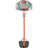 vidaXL Tragbares Basketball-Set Verstellbar 180-230 cm