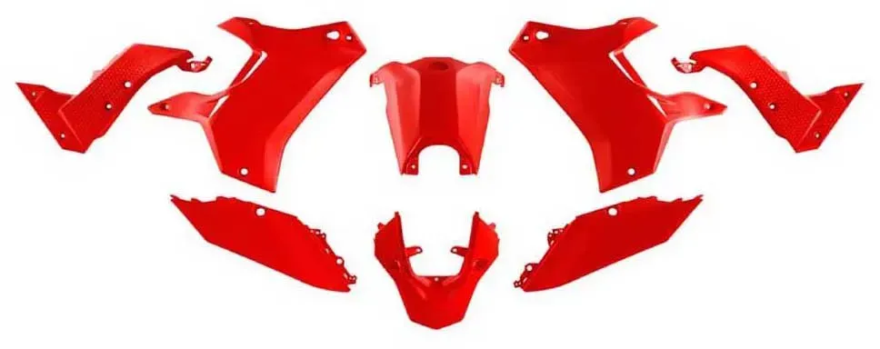 Rtech T7 Revolution Yamaha Tenere 700 19-24 R-kitt70-rs0-024 Plastikbausatz - Red - One Size
