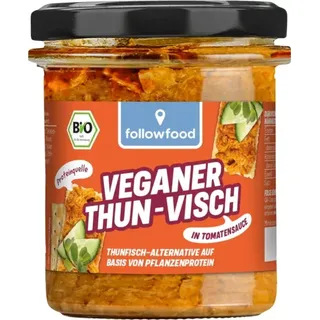 followfood veganer Thun-Visch in Tomatensauce bio
