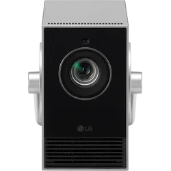 LG Beamer "CineBeam Q Laser 4K Projektor", silber, B:8cm H:13,5cm T:13,5cm, Beamer