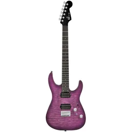 CHARVEL Pro Mod Plus DK24 HH HT EB QM Violet Radiance - E-Gitarre