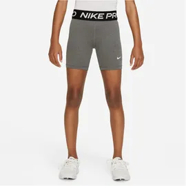 Nike Pro Dri-FIT 5" Shorts Mädchen Carbon Heather/White XS