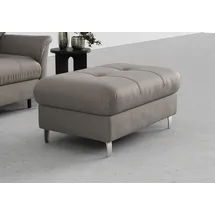 sit&more Hocker Marano mit Stauraum 102 x 43 x 67 cm Grau