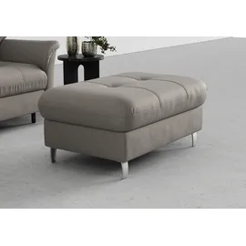 sit&more Hocker Marano mit Stauraum 102 x 43 x 67 cm Grau
