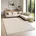 Teppich geometrisches Design Beige 160 x 220 cm