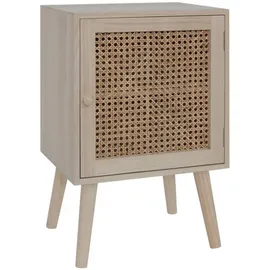 Mobili Rebecca Nachttisch Braun, Platzsparend,