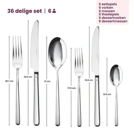 Sambonet Linear 36-tlg.