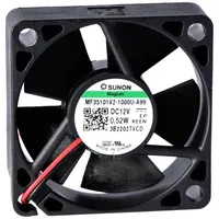 Sunon MF35101V2-1000U-A99 Axiallüfter 12 V/DC 11.04 m3/h (L x B x H) 10 x 35 x 35mm