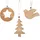 Marrakesch Orient & Mediterran Interior Weihnachtsanhänger 10 Stück braun
