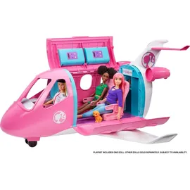 Barbie Dreamhouse Adventures Reise Traum-Flugzeug mit Puppe (blond)