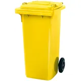 BRB-Lagertechnik Mülltonne 120 l Gelb