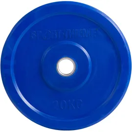 Sport-Thieme Bumper Plate Hantelscheibe 20 kg blau