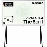 Samsung The Serif GQ50LS01D 50" QLED 4K 360 All Round Design (2024) White LS01D