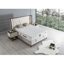Villa Möbel Lusso 180 x 200 cm Weiß