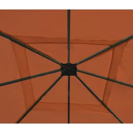 MCW Ersatzbezug für Dach Pergola Pavillon Calpe 4x4m ~ terracotta-braun