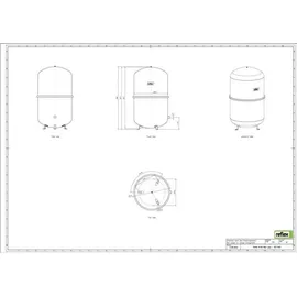 Reflex N 6 bar 140 l Grau