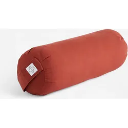 Yoga-Bolster - mahagoni EINHEITSGRÖSSE