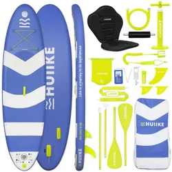 Stand Up Paddling Board Premium Zubehör, HUIIKE, Blau, große Stabilität 305 MM