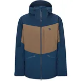 Ziener TRIGLAV Ski-Jacke/Freeride | PFC frei, Wolle, wattiert, hale navy, 52