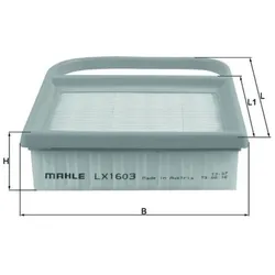 Luftfilter MAHLE LX 1603