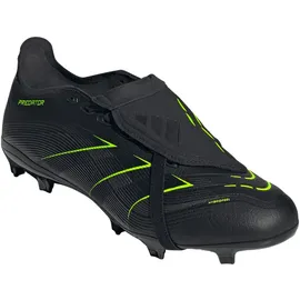 adidas Predator League Fold-Over Tongue FG/MG Herren Core Black/Carbon/Lucid Lemon 42