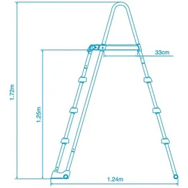 Intex Poolleiter 122 cm 28076