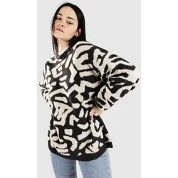 Rip Curl The Search Jaquard Crew Strickpullover black / white Gr. M