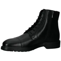 GEOX Stiefelette Glattleder Schnürstiefelette schwarz 41 EU