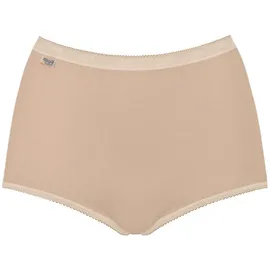 SLOGGI Damen, Slip Maxi, 3er Pack - Basic+, einfarbig Puder 40