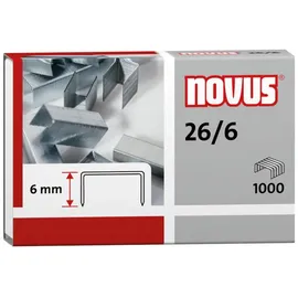 Novus Heftklammern 26/6 5000 St.