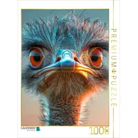 Calvendo Puzzle Strauß 1000 Teile Lege-Größe 64x48cm Foto-Puzzle für