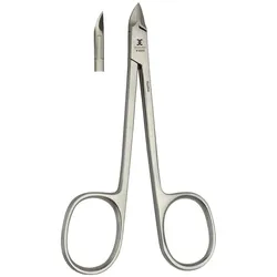 Nagelhautzange 10 cm, Schneide gerade mit Scherengriff 1 St