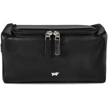 Braun Büffel Golf 3.0 Kulturbeutel Leder 26 cm schwarz