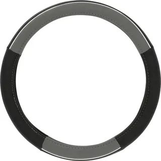 CARTREND Lenkradhülle schwarz-grau