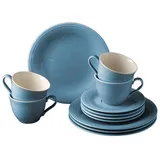 like. by Villeroy & Boch like.Villeroy & Boch Kaffeeset, Blau, Keramik, 12-teilig, 250 ml,250 ml, Essen & Trinken, Geschirr, Geschirr-Sets, Kaffeeservice