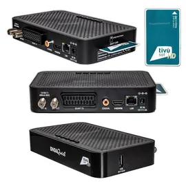 DIGIQuest Tivusat Classic Q30, DVB-S2 mit HD-Videorekorderfunktion | HDR10/HLG | Merlin