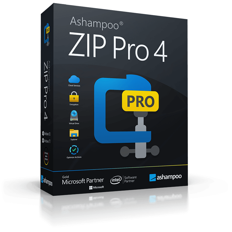 Ashampoo ZIP Pro 4  ; 1 Gerät Dauerhaft 