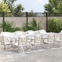 vidaXL Transparente Plane 400 x 1000 cm Transparent