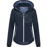 LPO Softshelljacke »MECATINA PEAK III WMN«, mit abnehmbarer Kapuze Gr. 48 (XL), navy, , 18161703-48