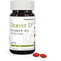 DERVIT D®NATÜRLICHES VITAMIN D3-120 Kapseln hochdosiert -4000I.E.-Immunsystem&Muskelfunktion