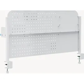 [en.casa] Schreibtisch-Organizer Sauda 114x68 cm Weiß/Blau