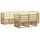 vidaXL Ecksofa Set 7-tlg. Weiß/Creme