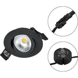 EVN S060902 S060902 LED-Einbauleuchte LED 6W Schwarz