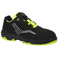 ELTEN AMBITION BOA Low ESD S2, Stahlkappe, leicht, sportlich, Schwarz/Gelb, Größe: 38
