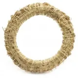 E+N Deko Strohkranz 50cm Naturmaterial