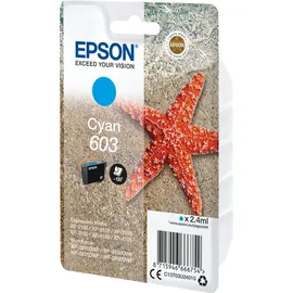 Epson 603 Seestern  cyan + Alarm