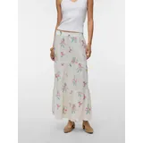 Vero Moda Maxirock Damen Bedruckt Weiß XS