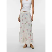 Vero Moda Maxirock Damen Bedruckt Weiß XS