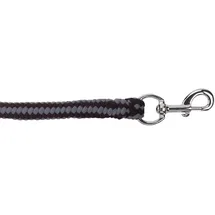 Covalliero Kerbl Führstrick Hippo mit Karabiner, schwarz/Silber
