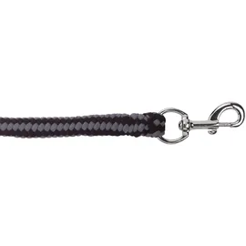 Covalliero Kerbl Führstrick Hippo mit Karabiner, schwarz/Silber